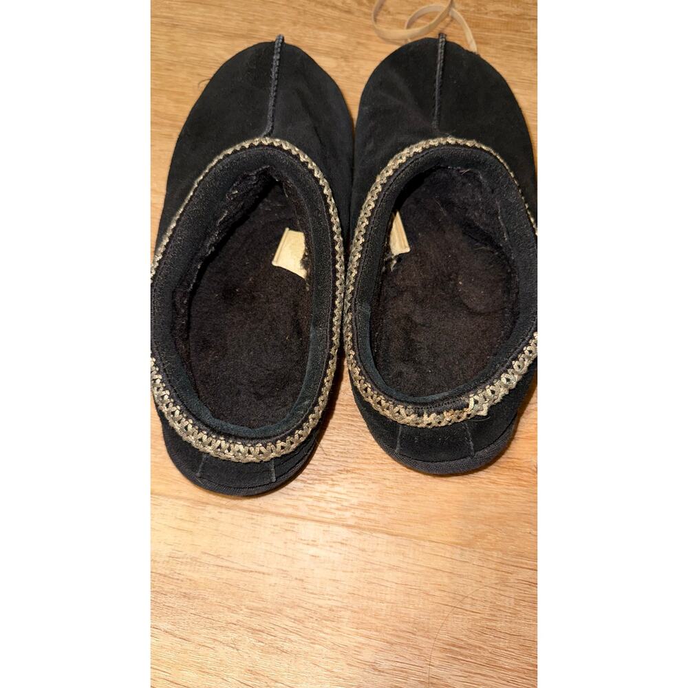UGG Tasman Suede Shearling Slippers Fits Womens 7.5-8 Tag Reads US 6 - Picture 3 of 4